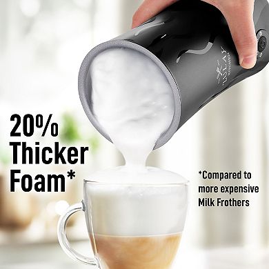 Zulay Kitchen Powerful 4-in-1 Electric Milk Frother And Steamer