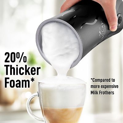 k_milkさん専用 Zulay Kitchen Powerful 4-in-1 Electric Milk Frother And Steamer