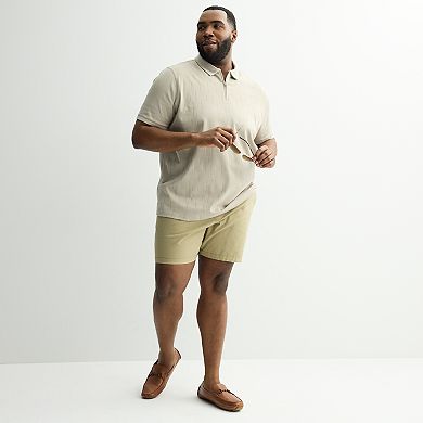 Big & Tall Apt. 9® Zipper Polo