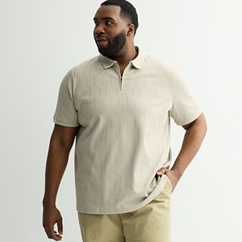 Big & Tall Apt. 9® Zipper Polo
