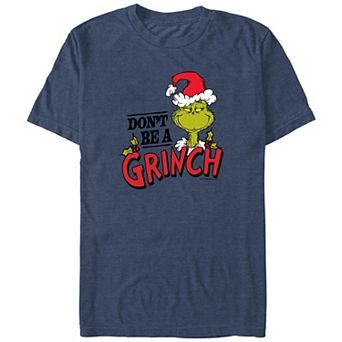 Big & Tall Dr. Seuss Don't Be A Grinch Graphic Tee