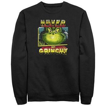 Big & Tall Dr. Seuss Never Not Grinchy Graphic Fleece