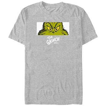 Big & Tall Dr. Seuss Grinch Naughty Eyes Graphic Tee