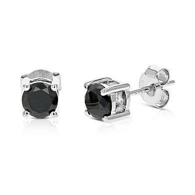 Amairah 1.50 Carat T.W. Black Diamond Stud Earrings
