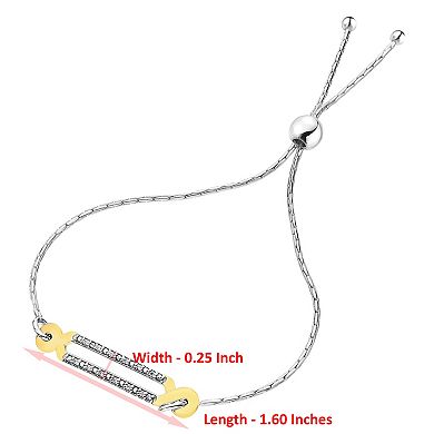 Amairah 1/10 Carat T.W. Diamond Adjustable Bracelet