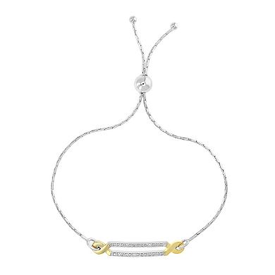 Amairah 1/10 Carat T.W. Diamond Adjustable Bracelet