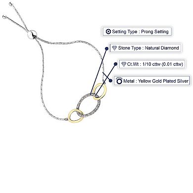 Amairah 1/10 Carat T.W. Diamond Adjustable Bracelet