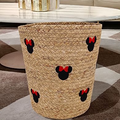 Disney's Mickey Mouse Head on Water Hyacinth Rope Bin by The Big One Kids™