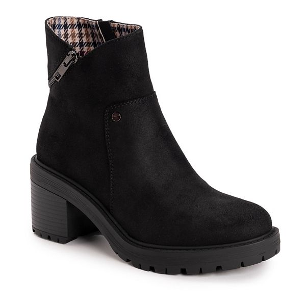 MUK LUKS Lucy Lucia Women's Boots - Black (8.5)