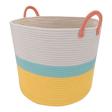 The Big One Colorblock Rope Bin