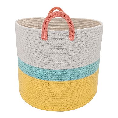 The Big One Colorblock Rope Bin