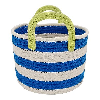 The Big One Striped Round Rope Bin