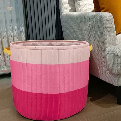 The Big One® Color Blocked Quilted Floor Bin