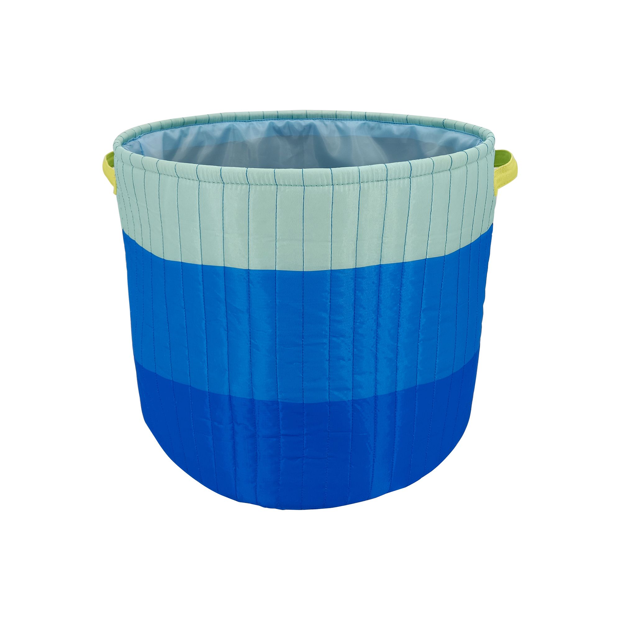 The Big One® Color Blocked Quilted Floor Bin, Blue