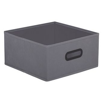 The Big One® Half Cube Collapsible Plastic Handle Storage Bin