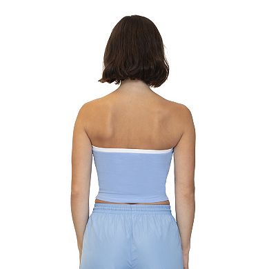 Juniors' madden girl Contrast Neck Tube Top