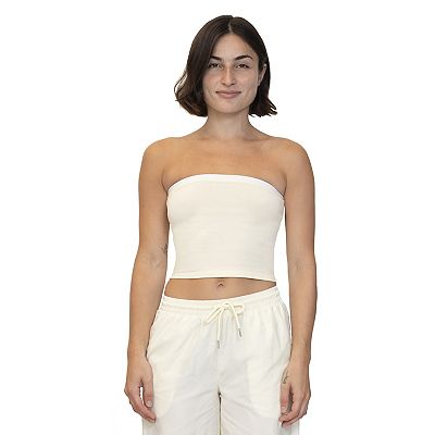 Juniors' madden girl Contrast Neck Tube Top