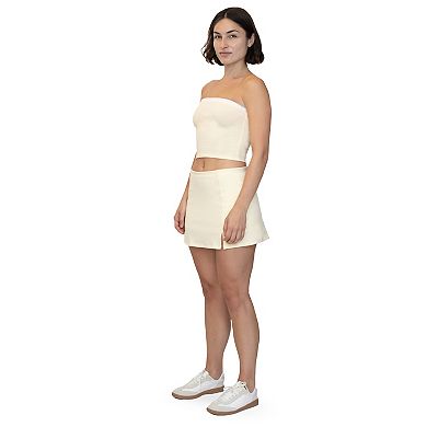 Juniors' madden girl Double Slit Front Tennis Skort