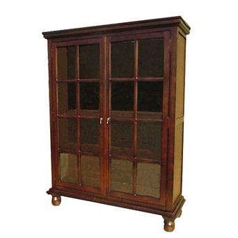 Mahogany Library Cabinet
