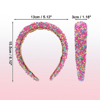 Wide Padded Head Bands For Women's Hair Cute Headbands Candy Headband
