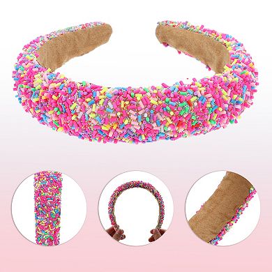 Wide Padded Head Bands For Women's Hair Cute Headbands Candy Headband