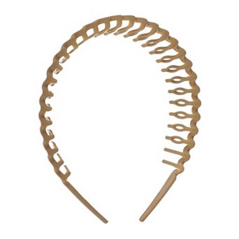 Classic Fashion Frosted Wavy Hairband For Women 3.74" Id