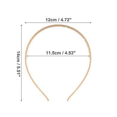 Classic Fashion Frosted Headband For Women 5.51"x4.72"