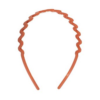 Classic Elegant Frosted Wavy Hairband For Women 5.51"x4.72"