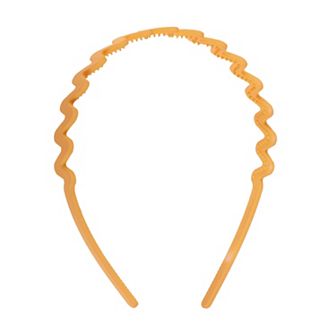 Classic Elegant Frosted Wavy Hairband For Women 5.51"x4.72"