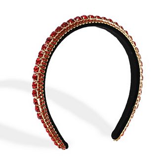 Rhinestone Headband Decor Hairbands For Women Hair Accessories For Weddings Daily Wear