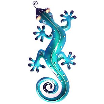 Iron Gecko Wall Decor