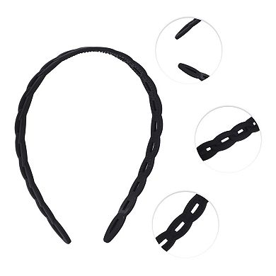 Classic Elegant Frosted Chain Hairband For Women 5.51"x4.72"