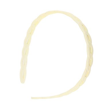 Classic Elegant Frosted Chain Hairband For Women 5.51"x4.72"