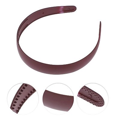 Classic Frosted Wide-brimmed Headband For Women 4.72" Id