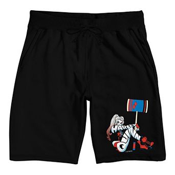 Men's DC Comics Harley Quinn Hammer Pajama Shorts