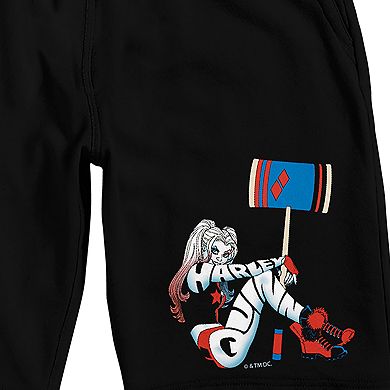 Men's DC Comics Harley Quinn Hammer Pajama Shorts
