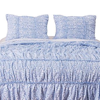 Helena Ruffle Whimsical Cotton Pillow Sham