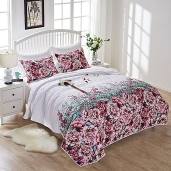 Barefoot Bungalow Bailey's Birdhouse Reversible Pillow Sham