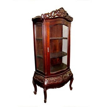 Victorian Display Curio Cabinet