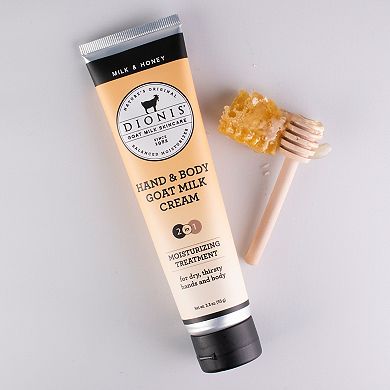 Dionis Goat Milk Hand & Body Cream - Milk & Honey