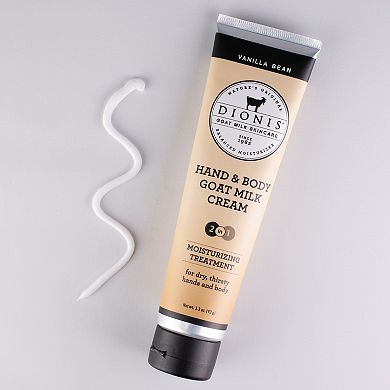 Dionis Goat Milk Hand & Body Cream - Vanilla Bean