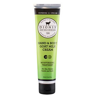 Dionis Goat Milk Hand & Body Cream - Verbena & Cream