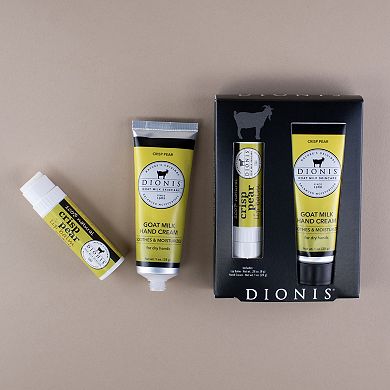 Dionis Goat Milk Crisp Pear Lip & Hand Value Set