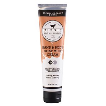 Dionis Goat Milk Hand & Body Cream - Creamy Coconut Oats