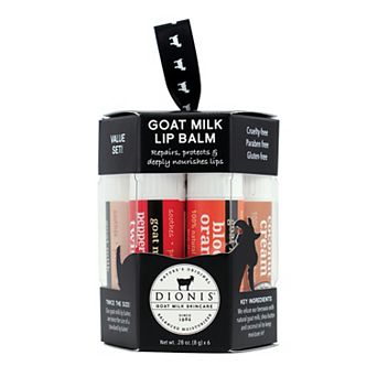 Dionis Goat Milk Lip Balm Ornament Set
