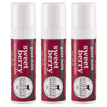 Dionis Goat Milk Sweet Berry Lip Balm Set