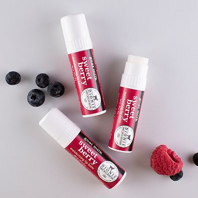 Dionis Goat Milk Sweet Berry Lip Balm Set