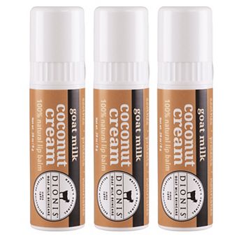 Dionis Goat Milk Coconut Cream Lip Balm Set