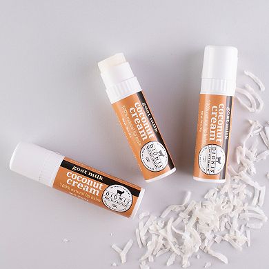 Dionis Goat Milk Coconut Cream Lip Balm Set