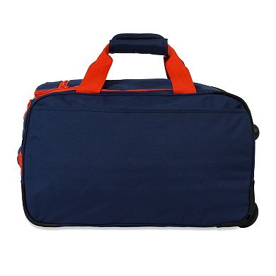 J World Duane Carry-On Wheeled Duffel Bag